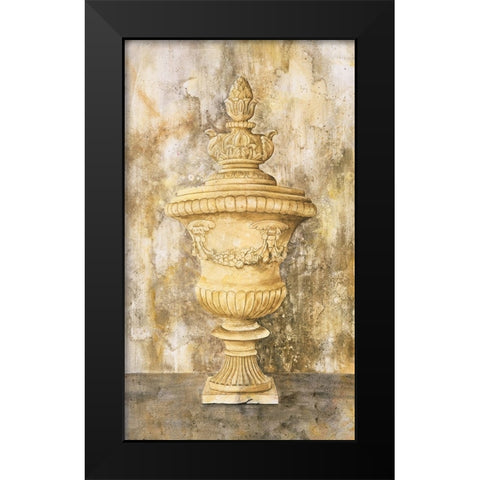 Greek Vase II Black Modern Wood Framed Art Print by Unknown