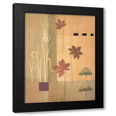 Lead Abstract I Black Modern Wood Framed Art Print by Unknown