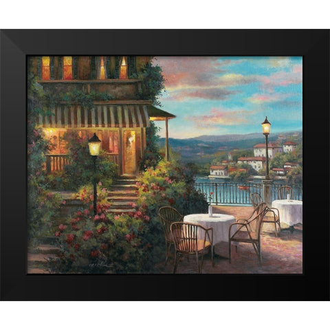 Marseilles II Black Modern Wood Framed Art Print by Unknown