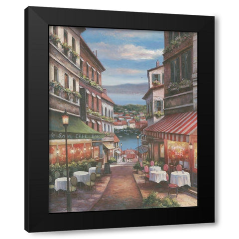 Le Havre I Black Modern Wood Framed Art Print by Unknown