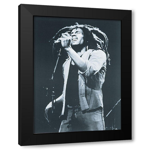 Bob II Black Modern Wood Framed Art Print by Unknown