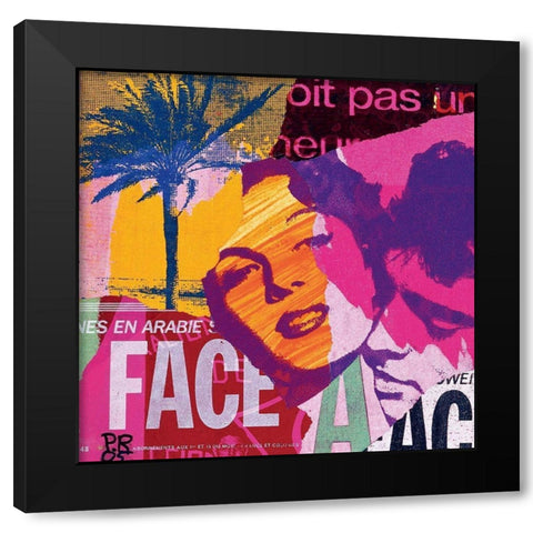 En Arabie Black Modern Wood Framed Art Print by Raynal, Paul