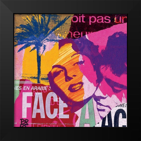 En Arabie Black Modern Wood Framed Art Print by Raynal, Paul