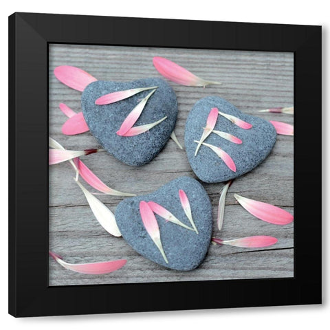 Zen III Black Modern Wood Framed Art Print by BRAUN Studio