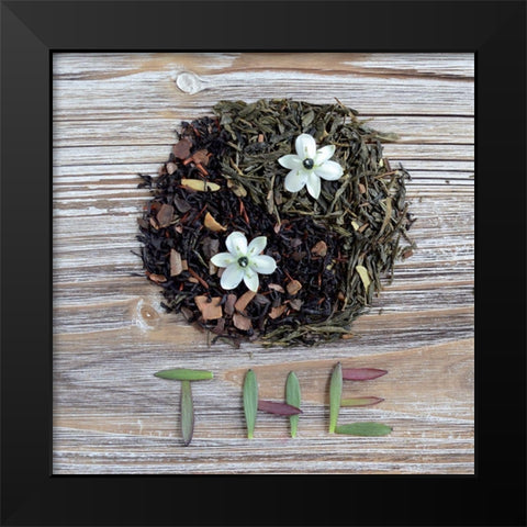 Earl Grey II Black Modern Wood Framed Art Print by Chatelain, Sonia