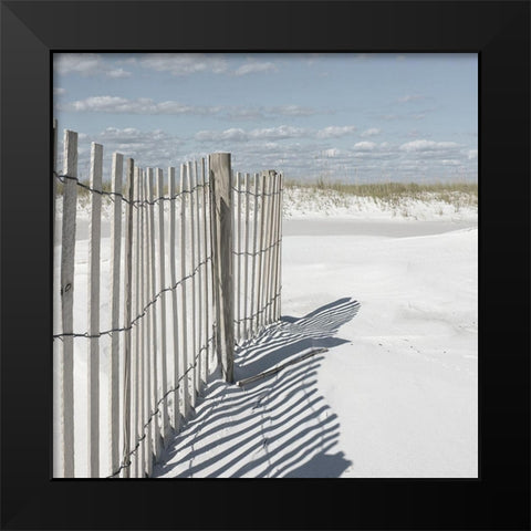 Plage 9 Black Modern Wood Framed Art Print by Braun Studio