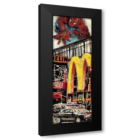 Best Musica (detail) II Black Modern Wood Framed Art Print by Arietti, Fabienne