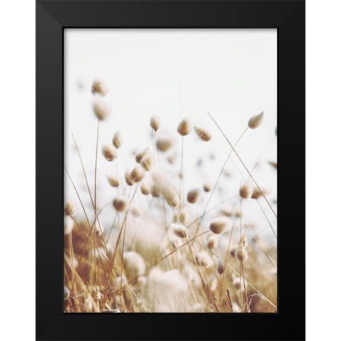 Herbes des Champs 3 Black Modern Wood Framed Art Print by BRAUN Studio
