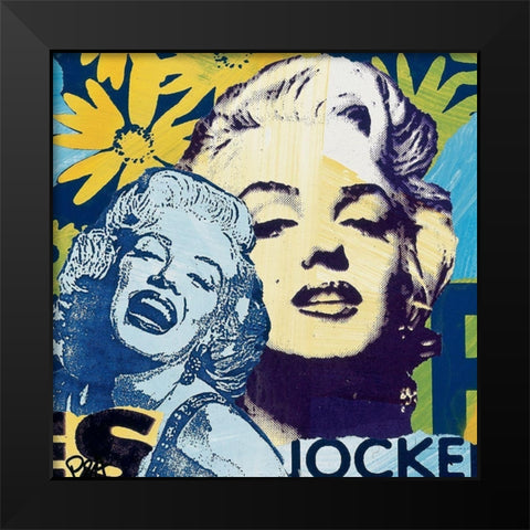 Unanime Black Modern Wood Framed Art Print by Raynal, Paul