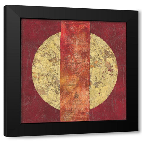 Le bateau de la mer rouge Black Modern Wood Framed Art Print by Garrido, Jerome