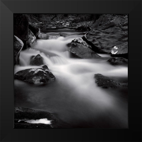 Castagniccia I Black Modern Wood Framed Art Print by Poli, Jean-Philippe