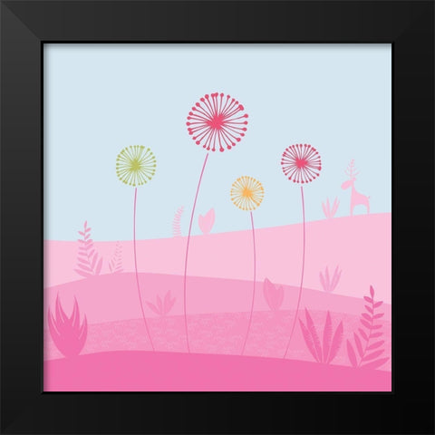 ail ail ail Black Modern Wood Framed Art Print by Gilibert, Soizic