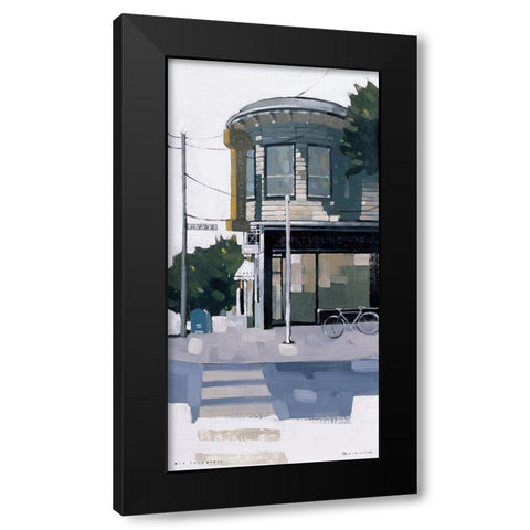 San Francisco II Black Modern Wood Framed Art Print by Tan, Maurice