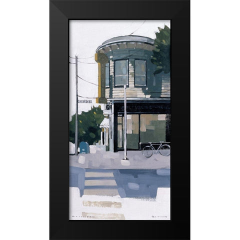 San Francisco II Black Modern Wood Framed Art Print by Tan, Maurice