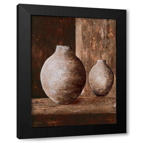 Origine I Black Modern Wood Framed Art Print by Flaud, Beatriz