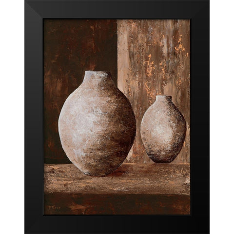 Origine I Black Modern Wood Framed Art Print by Flaud, Beatriz
