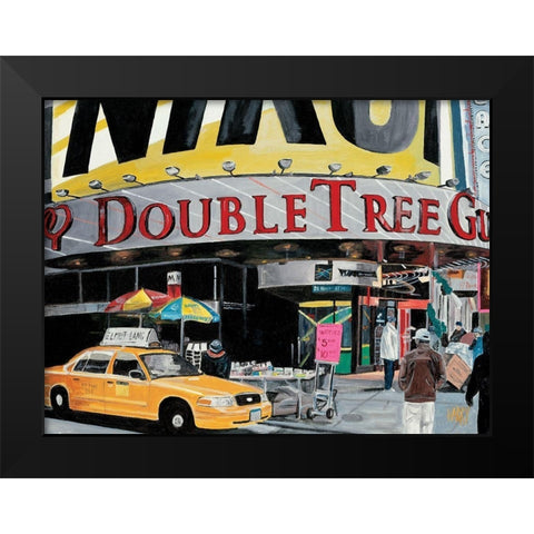 Nikon Black Modern Wood Framed Art Print by Toque, Harry