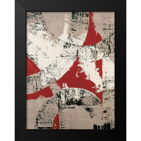 Evasion urbaine Black Modern Wood Framed Art Print by Pierson Coen, Veronique