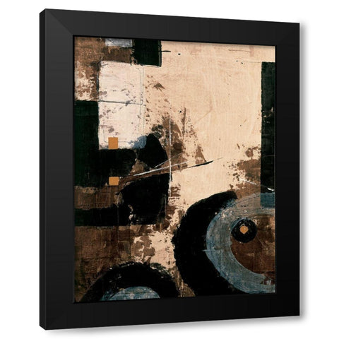 Puissance aimante Black Modern Wood Framed Art Print with Double Matting by Pierson Coen, Veronique