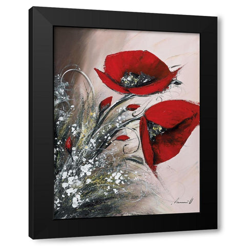 Apotheose I Black Modern Wood Framed Art Print by Tramoni, Oliver