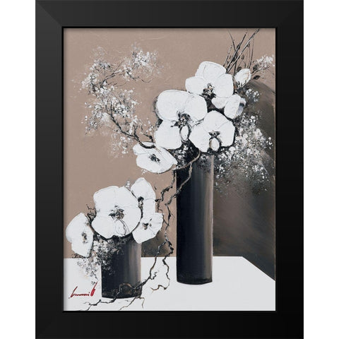 Tandem I Black Modern Wood Framed Art Print by Tramoni, Oliver