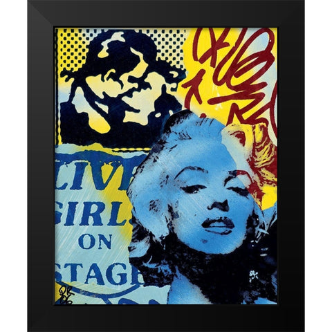 Incomprehension Black Modern Wood Framed Art Print by Raynal, Paul