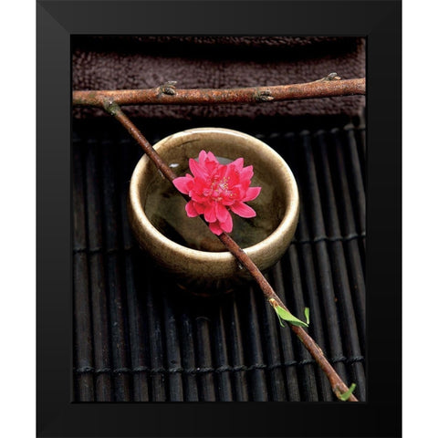 Spa concept Black Modern Wood Framed Art Print by Photographie Collection