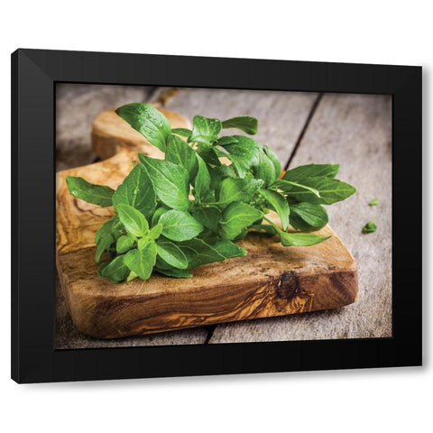 Food 1 Black Modern Wood Framed Art Print with Double Matting by Braun Studio