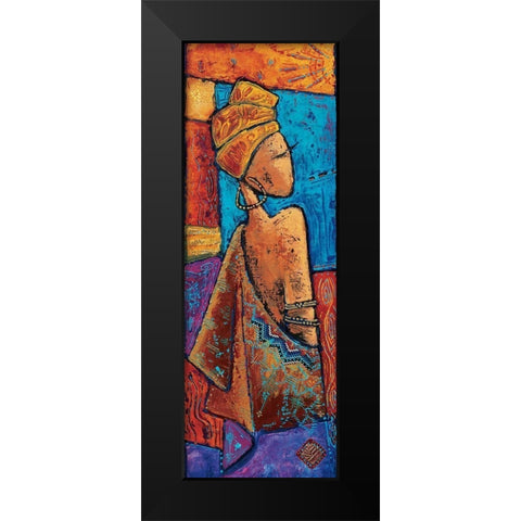 Moi non plus Black Modern Wood Framed Art Print by Vital, Isabelle