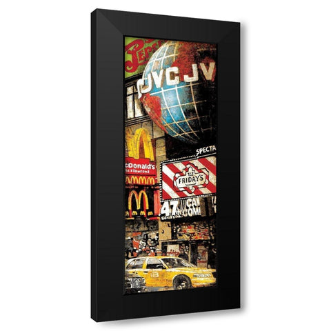 Best Musica (detail) III Black Modern Wood Framed Art Print by Arietti, Fabienne