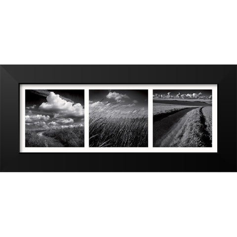 La clef des champs Black Modern Wood Framed Art Print by de Lattre, Pascal