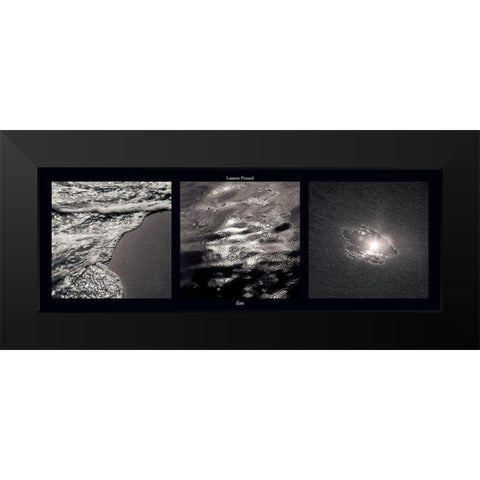 Eau Black Modern Wood Framed Art Print by Pinsard, Laurent