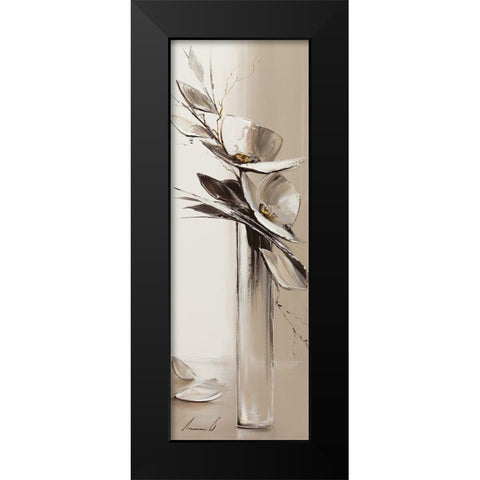 Camaieu Black Modern Wood Framed Art Print by Tramoni, Oliver