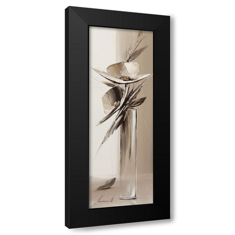 Suspendu Black Modern Wood Framed Art Print with Double Matting by Tramoni, Oliver