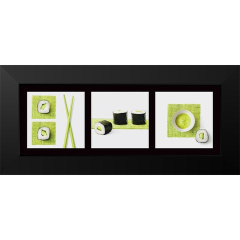 Culinaire I Black Modern Wood Framed Art Print by Sultan, Galith
