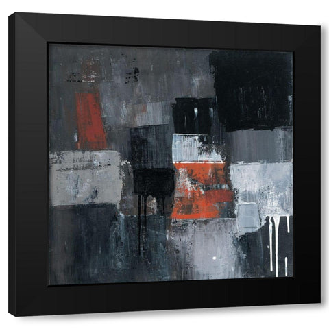 Art Collection n 66 Black Modern Wood Framed Art Print with Double Matting by Trichet, Eric