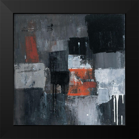 Art Collection n 66 Black Modern Wood Framed Art Print by Trichet, Eric