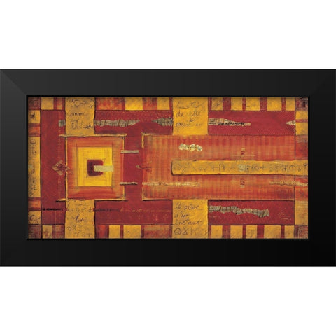Le reve de cette nuit Black Modern Wood Framed Art Print by Moumen, Leila