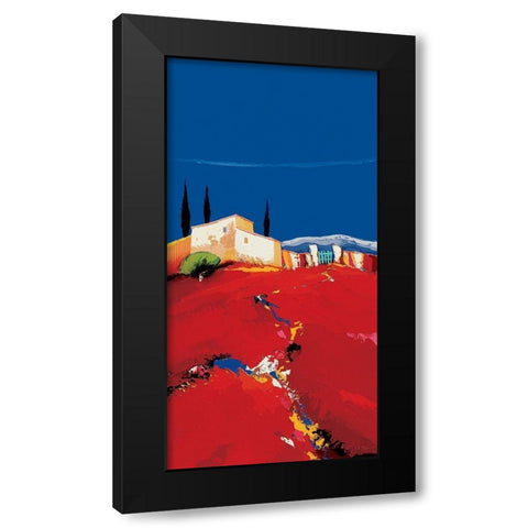 La petite ravine Black Modern Wood Framed Art Print by Eurgal, Christian