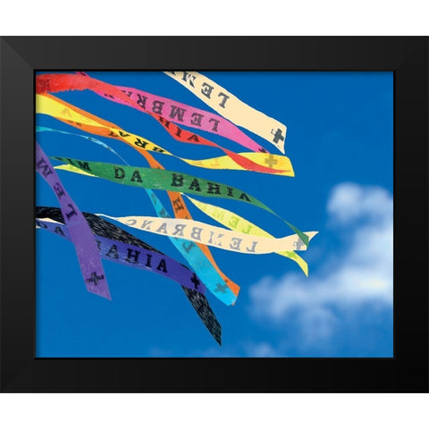 Vol de bracelets Black Modern Wood Framed Art Print by BRAUN Studio