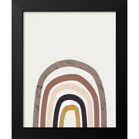 Bohemia 4 Black Modern Wood Framed Art Print by BRAUN Studio