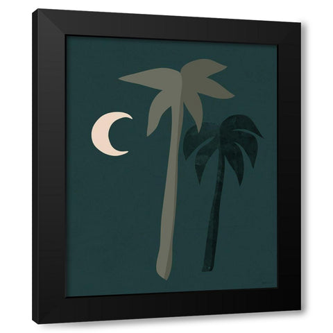 DÃ©sert 3 Black Modern Wood Framed Art Print by BRAUN Studio