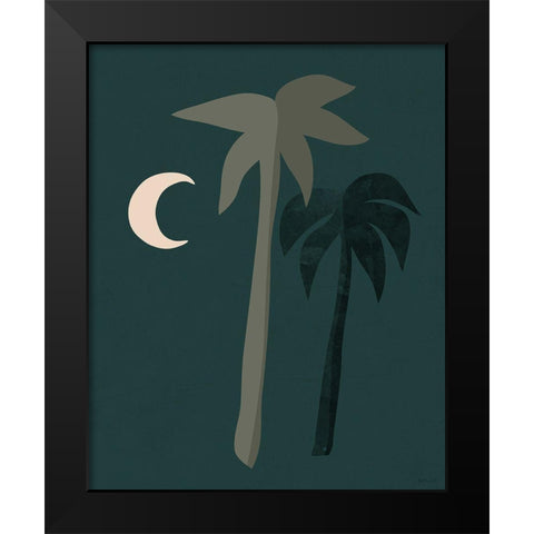 DÃ©sert 3 Black Modern Wood Framed Art Print by BRAUN Studio