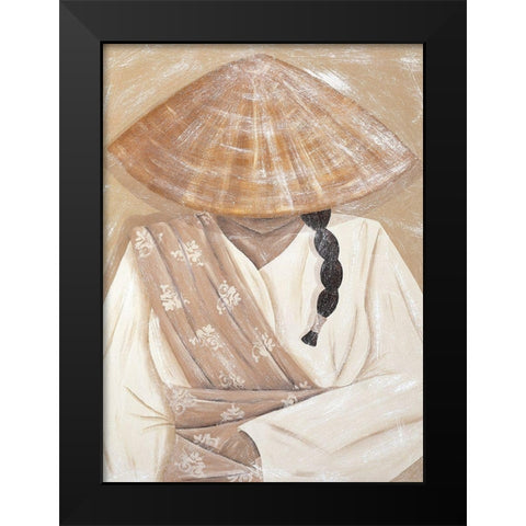 Le songe Black Modern Wood Framed Art Print by Dothy