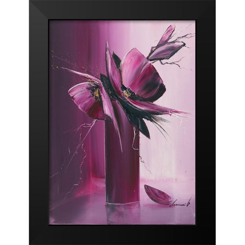Envol  Black Modern Wood Framed Art Print by Tramoni, Oliver