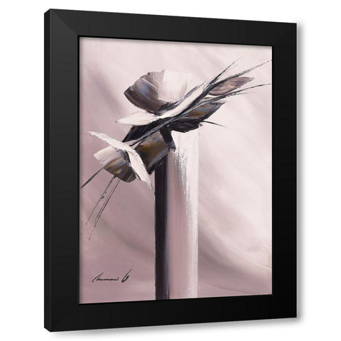 Harmonie en gris I Black Modern Wood Framed Art Print with Double Matting by Tramoni, Oliver