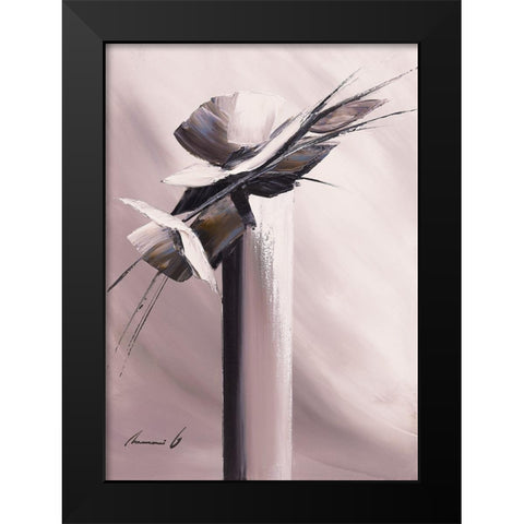 Harmonie en gris I Black Modern Wood Framed Art Print by Tramoni, Oliver