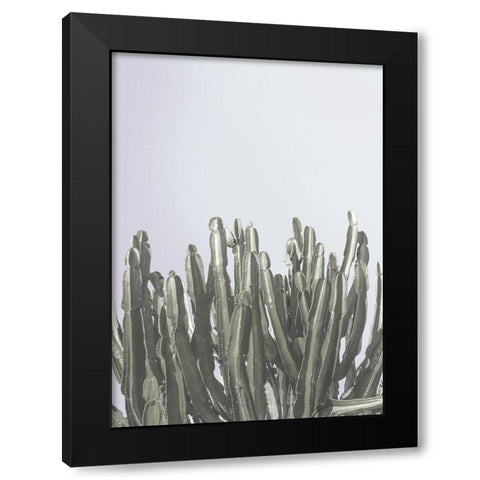 Cactus Cierges Black Modern Wood Framed Art Print by Braun Studio