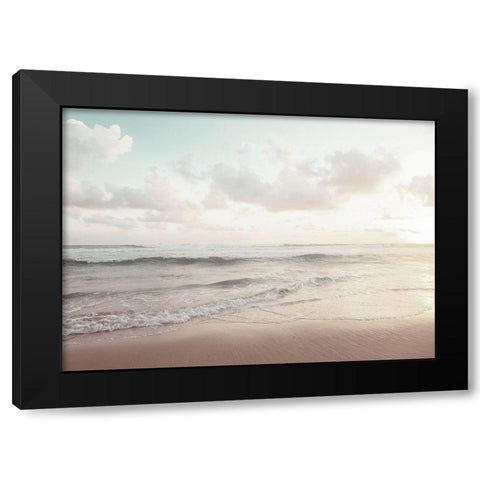 Bord de mer 1 Black Modern Wood Framed Art Print with Double Matting by BRAUN Studio