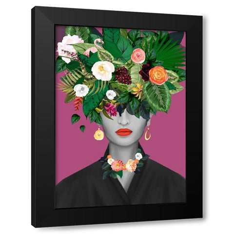 Braun Studio - Frida II Black Modern Wood Framed Art Print by Braun Studio
